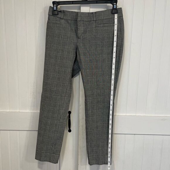 Banana Republic Sloan gray & black slacks, size 00 petite. - Picture 1 of 8
